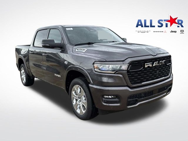 Gray (Granite Crystal Metallic Clearcoat) 2026 RAM 1500 Pickup Truck Four-Wheel Drive 8-Speed Automatic