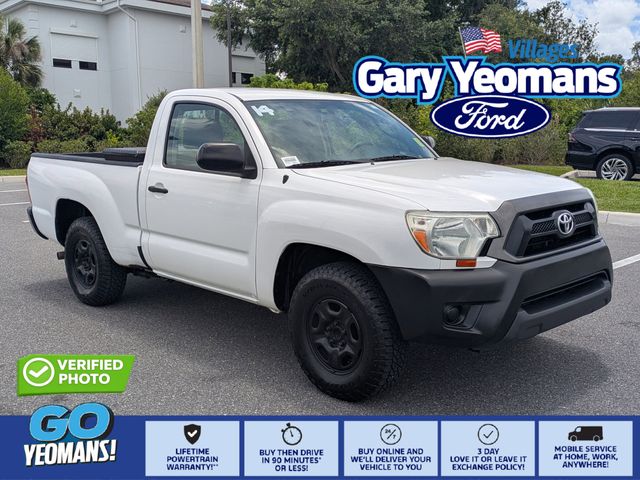 Super White 2014 Toyota Tacoma Regular Cab SB Pickup Truck 4X2 4-Speed Automatic