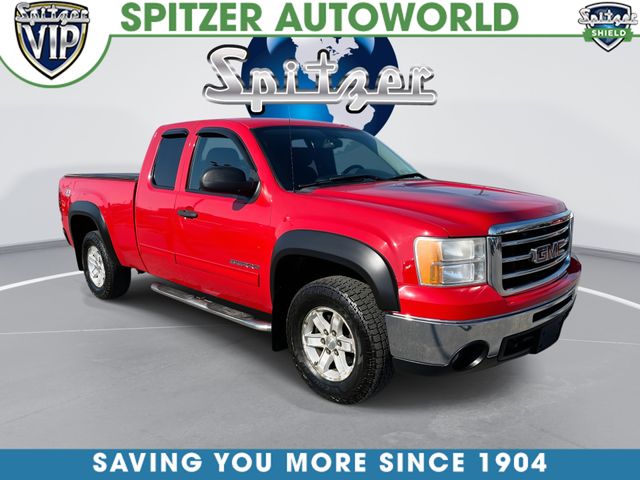 Fire Red 2012 GMC Sierra 1500 SLE Ext. Cab 4WD Pickup Truck Four-Wheel Drive 6-Speed Automatic
