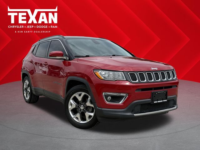 2018 Jeep Compass Limited Red at River Oaks CDJR