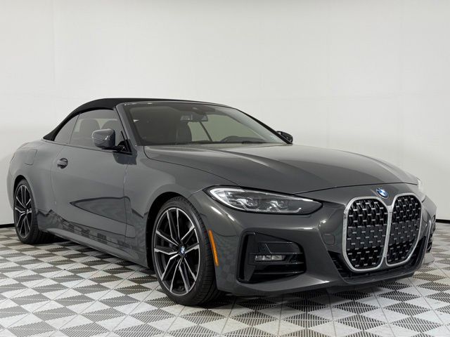 Dravit Gray Metallic 2023 BMW 4 Series 430i Convertible RWD Convertible Rear-Wheel Drive 8-Speed Automatic