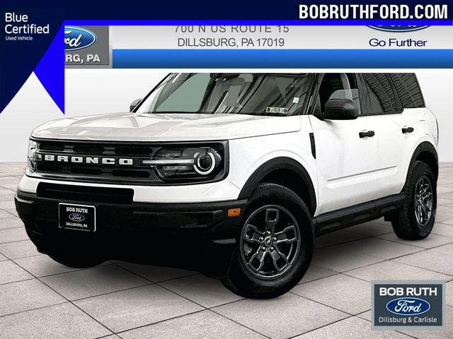 2024 Ford Bronco Sport Big Bend White at Bob Ruth Ford