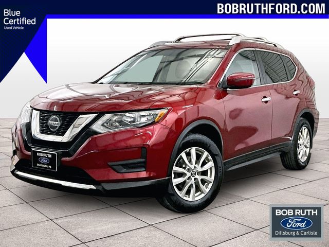 2018 Nissan Rogue SV Red at South Hills Kia