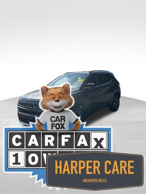 Gray (Granite Crystal Metallic Clearcoat) 2022 Jeep Compass Limited 4WD SUV / Crossover Four-Wheel Drive 9-Speed Automatic