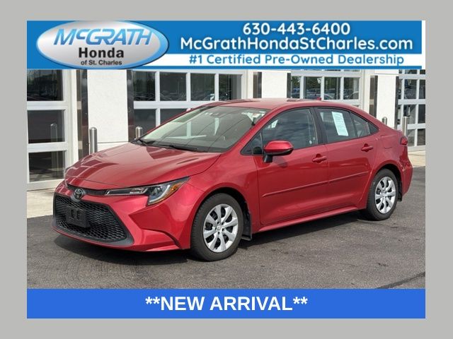 2020 Toyota Corolla Rojo (Barcelona Red Metallic) Sedán Tracción delantera Transmisión variable continua