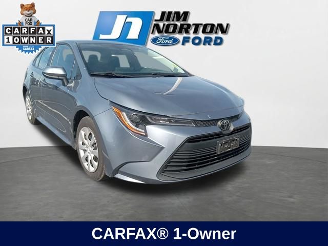 Celestite 2024 Toyota Corolla LE FWD Sedan Front-Wheel Drive Continuously Variable Transmission