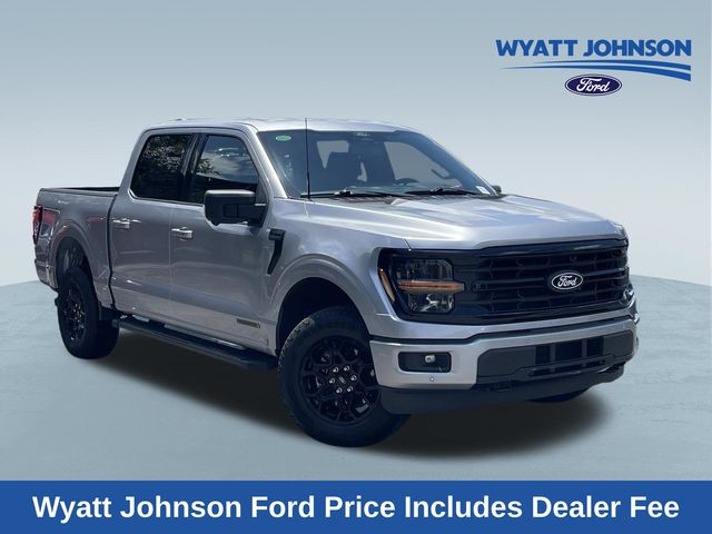 Silver Metallic 2024 Ford F-150 Pickup Truck Four-Wheel Drive Automatic