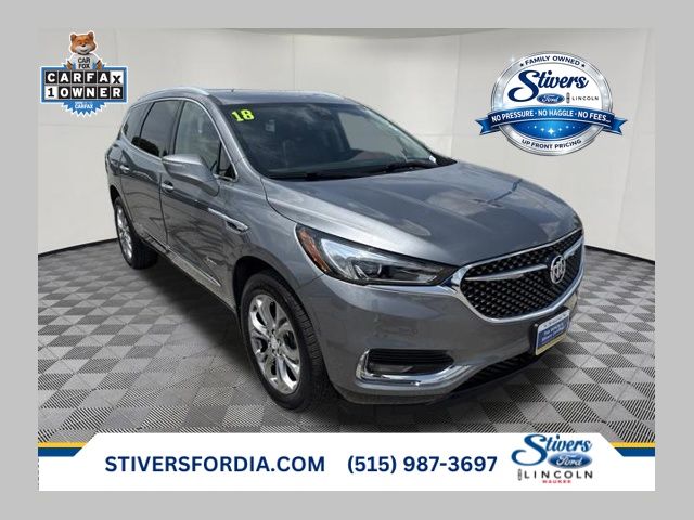 Satin Steel Gray Metallic 2018 Buick Enclave SUV / Crossover Front-Wheel Drive 9-Speed Automatic