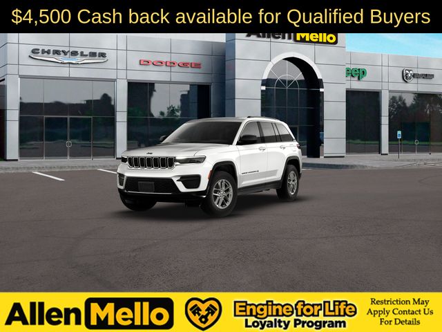 Bright White Clearcoat 2026 Jeep Grand Cherokee Laredo X 4WD SUV / Crossover Four-Wheel Drive 8-Speed Automatic