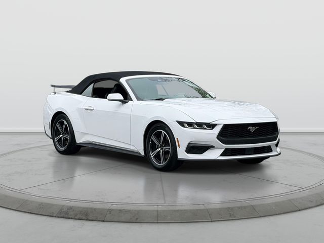 Oxford White 2024 Ford Mustang EcoBoost Premium Convertible RWD Convertible Rear-Wheel Drive Automatic