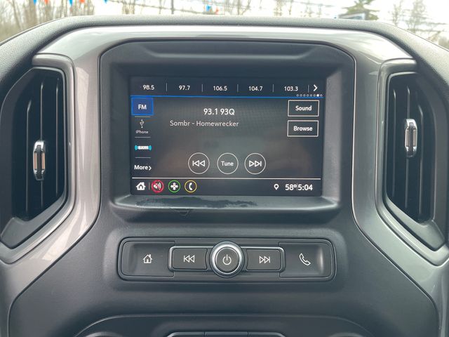 2020 Chevrolet Silverado 1500 Custom - Black exterior view 19