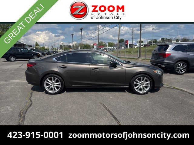Titanium Flash Mica 2016 Mazda MAZDA6 i Touring Sedan Front-Wheel Drive 6-Speed Automatic