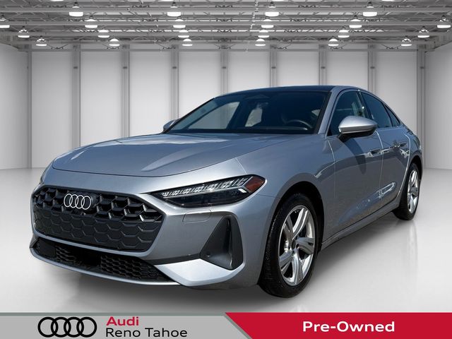 Silver Metallic 2025 Audi A5 Sedan All-Wheel Drive 7-Speed Automatic