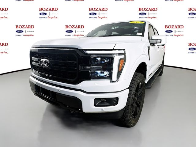 2025 White Metallic Ford F-150 Lariat 4X4 Truck
