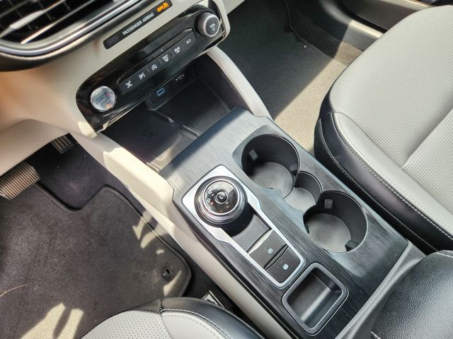 2023 Ford Escape Platinum White at DeMontrond Ford
