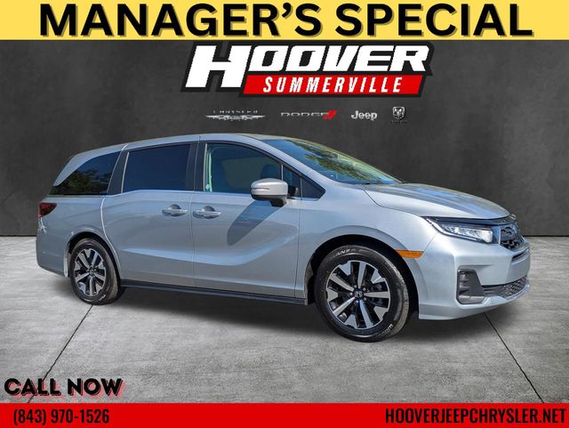 Solar Silver Metallic 2025 Honda Odyssey Minivan Front-Wheel Drive Automatic