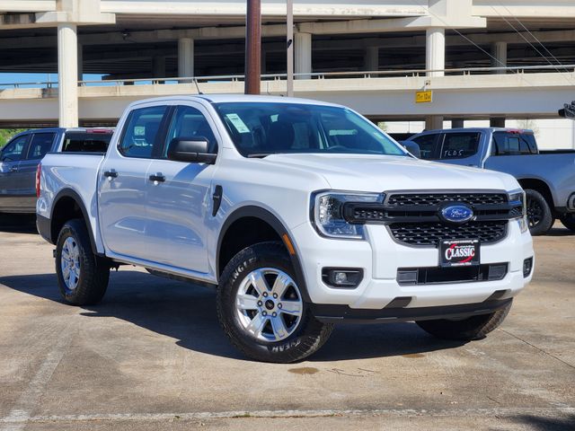 Oxford White 2024 Ford Ranger XL SuperCrew RWD Pickup Truck 4X2 Automatic