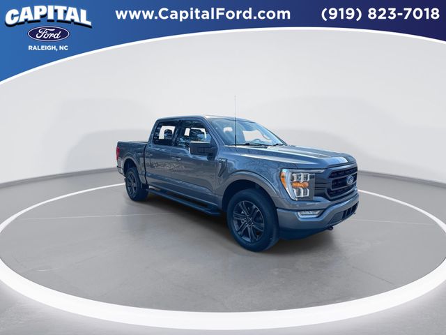 Used 2022 Ford F-150 XLT with VIN 1FTFW1E88NFA09062 for sale in Raleigh, NC
