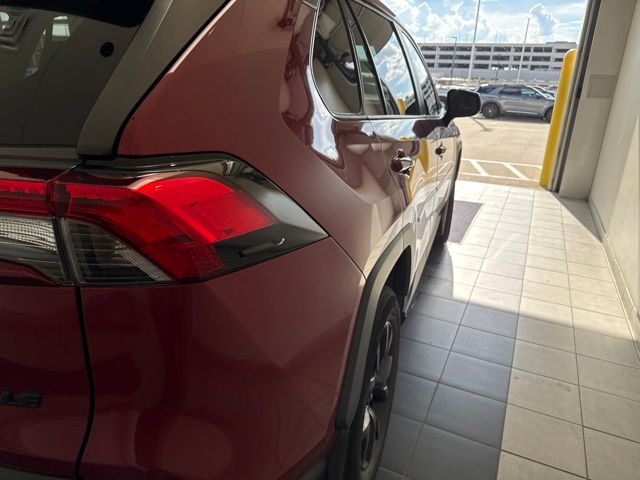 2022 Toyota RAV4 LE Red at Don McGill Toyota
