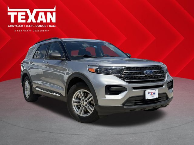 2022 Ford Explorer XLT Silver at DeMontrond Ford