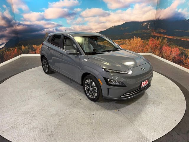 Galactic Gray 2023 Hyundai Kona Electric SUV / Crossover Front-Wheel Drive 1-Speed Automatic