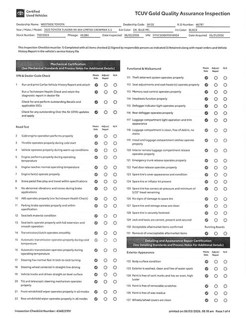 Certified Used 2023 Blueprint Toyota Limited image 21