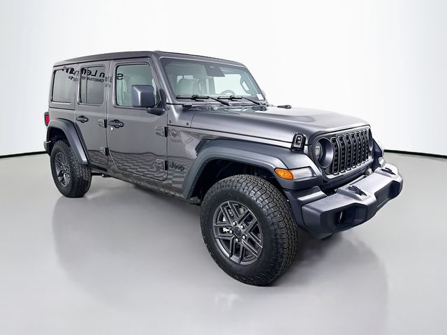 Gray (Granite Crystal Metallic Clearcoat) 2026 Jeep Wrangler SUV / Crossover Four-Wheel Drive 8-Speed Automatic