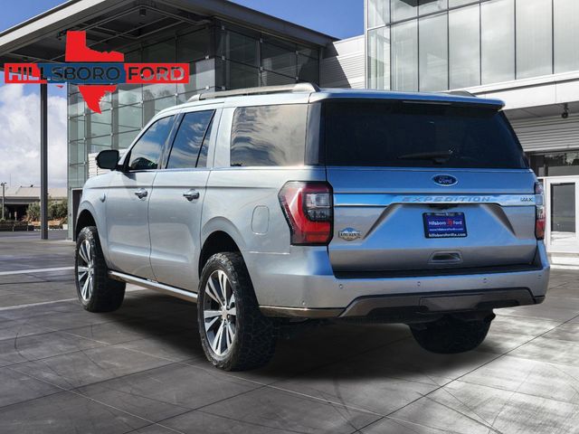 2020 Iconic Silver Metallic Ford Expedition Max King Ranch RWD SUV