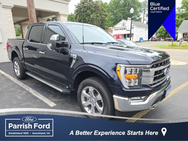 Antimatter Blue Metallic 2023 Ford F-150 Pickup Truck Four-Wheel Drive Automatic