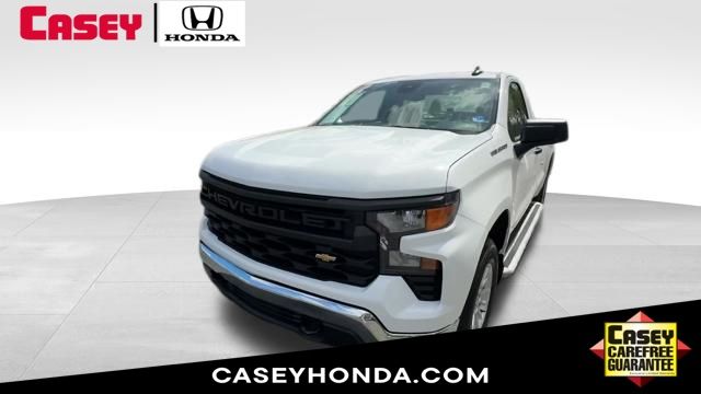 Summit White 2024 Chevrolet Silverado 1500 Work Truck Regular Cab LB RWD Pickup Truck 4X2 Automatic