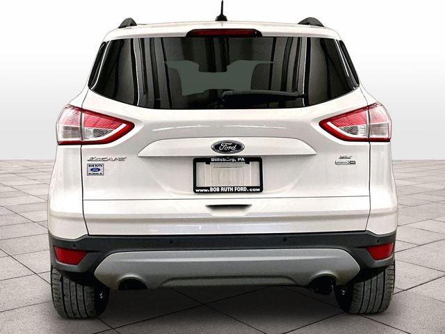 2015 Ford Escape SE White at Phil Fitts Ford
