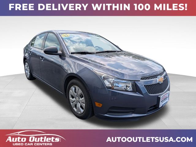 Atlantis Blue Metallic 2013 Chevrolet Cruze LS Sedan FWD Sedan Front-Wheel Drive 6-Speed Automatic Overdrive
