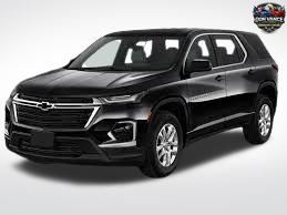 Mosaic Black Metallic 2022 Chevrolet Traverse LS AWD SUV / Crossover Four-Wheel Drive 9-Speed Automatic