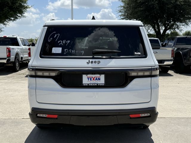 2026 Jeep Grand Wagoneer L  White at Texan Dodge Chrysler Jeep Ram