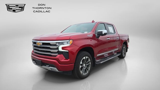 Radiant Red Tintcoat 2024 Chevrolet Silverado 1500 High Country Crew Cab 4WD Pickup Truck Four-Wheel Drive Automatic