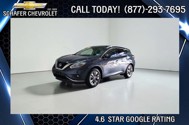 Arctic Blue Metallic 2018 Nissan Murano SUV / Crossover All-Wheel Drive Continuously Variable Transmission