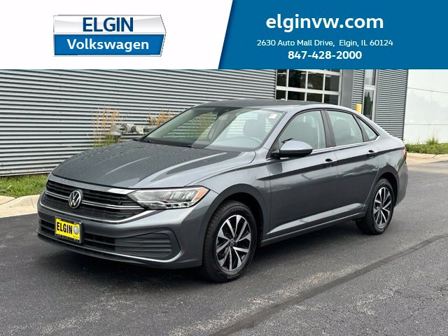 Platinum Gray Metallic 2023 Volkswagen Jetta Sedan Front-Wheel Drive 8-Speed Automatic
