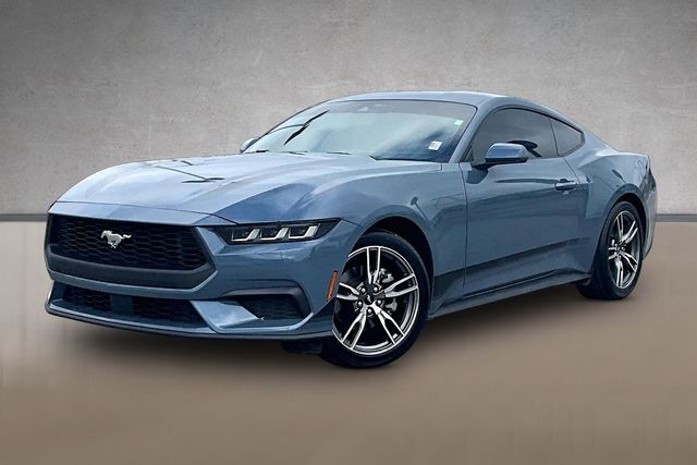 Vapor Blue Metallic 2025 Ford Mustang Coupe Rear-Wheel Drive Automatic