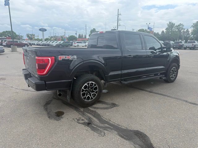 2022 Black Ford F-150 XLT 4X4 Truck