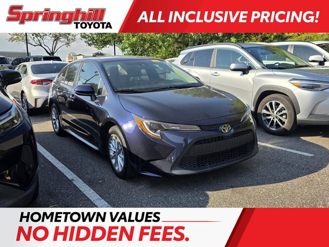 Blueprint 2022 Toyota Corolla Sedan Front-Wheel Drive Continuously Variable Transmission