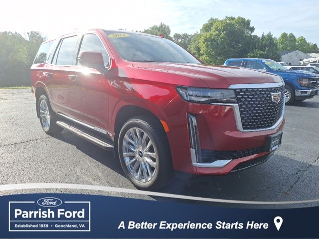 Radiant Red Tintcoat 2024 Cadillac Escalade SUV / Crossover Four-Wheel Drive Automatic