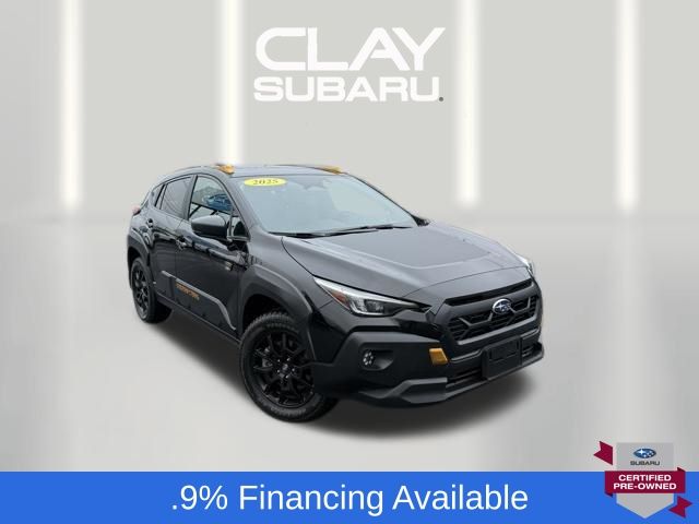 Crystal Black Silica 2025 Subaru Crosstrek Wilderness AWD SUV / Crossover All-Wheel Drive Continuously Variable Transmission