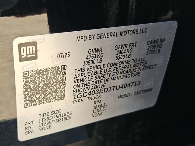 2026 Chevrolet Silverado EV Trail Boss Black at DeMontrond Gulf Freeway