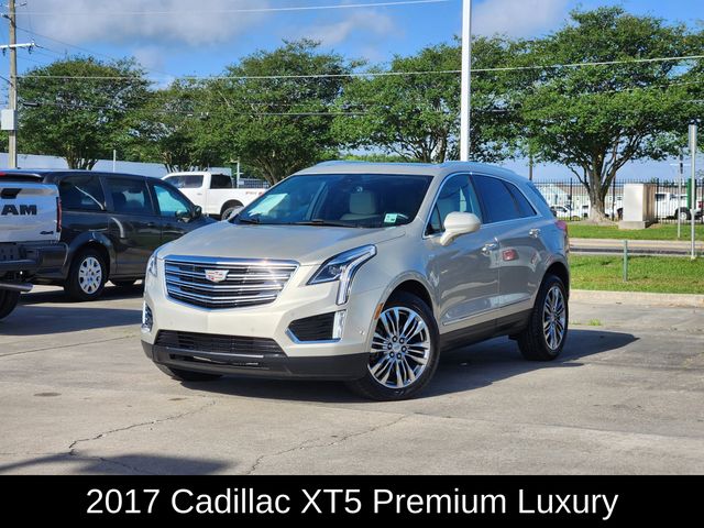 Silver 2017 Cadillac XT5 Premium Luxury FWD SUV / Crossover Front-Wheel Drive 8-Speed Automatic