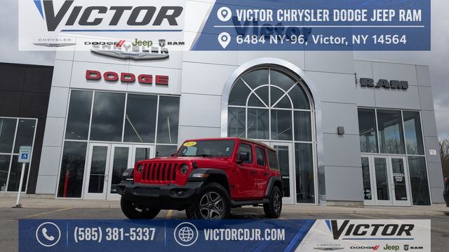 Firecracker Red Clearcoat 2020 Jeep Wrangler SUV / Crossover Four-Wheel Drive 8-Speed Automatic