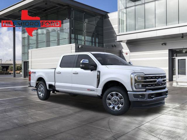 2024 Star White Metallic Tri-Coat Ford Super Duty F-250 SRW Lariat 4X4 Truck