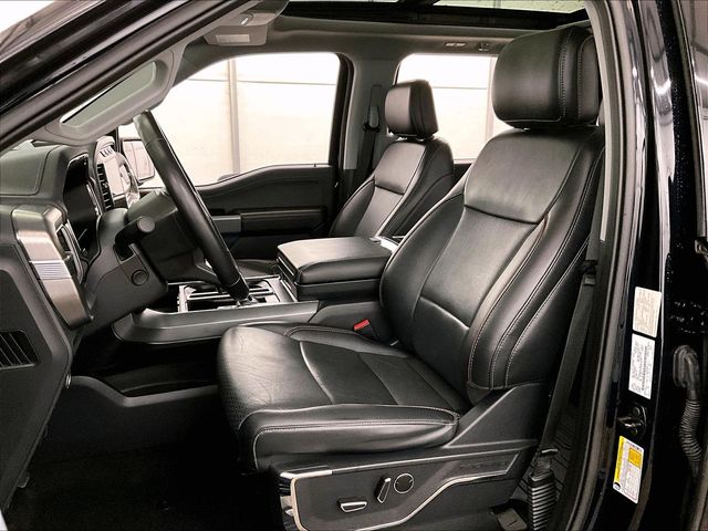 2022 Ford F-150 Lariat Blue at Luther Ford