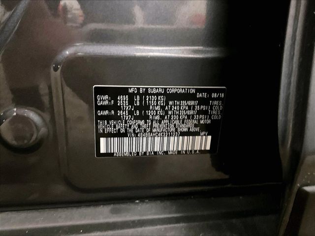 2019 Subaru Outback 2.5i Premium Gray at Subaru and VW of Moon Township