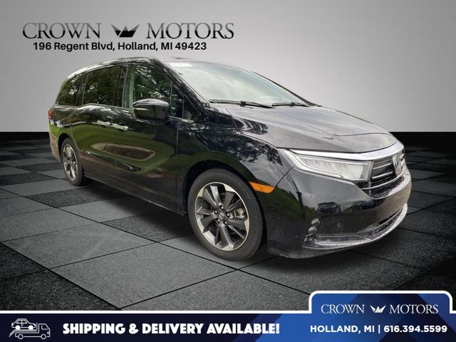 Crystal Black Pearl 2023 Honda Odyssey Minivan Front-Wheel Drive Automatic