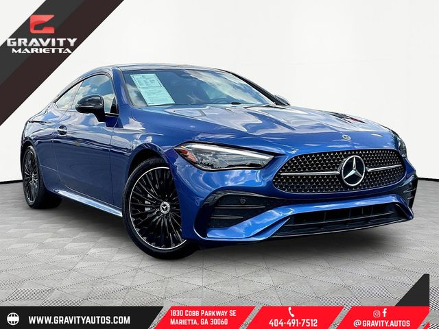 Blue 2024 Mercedes-Benz CLE Coupe All-Wheel Drive 9-Speed Automatic
